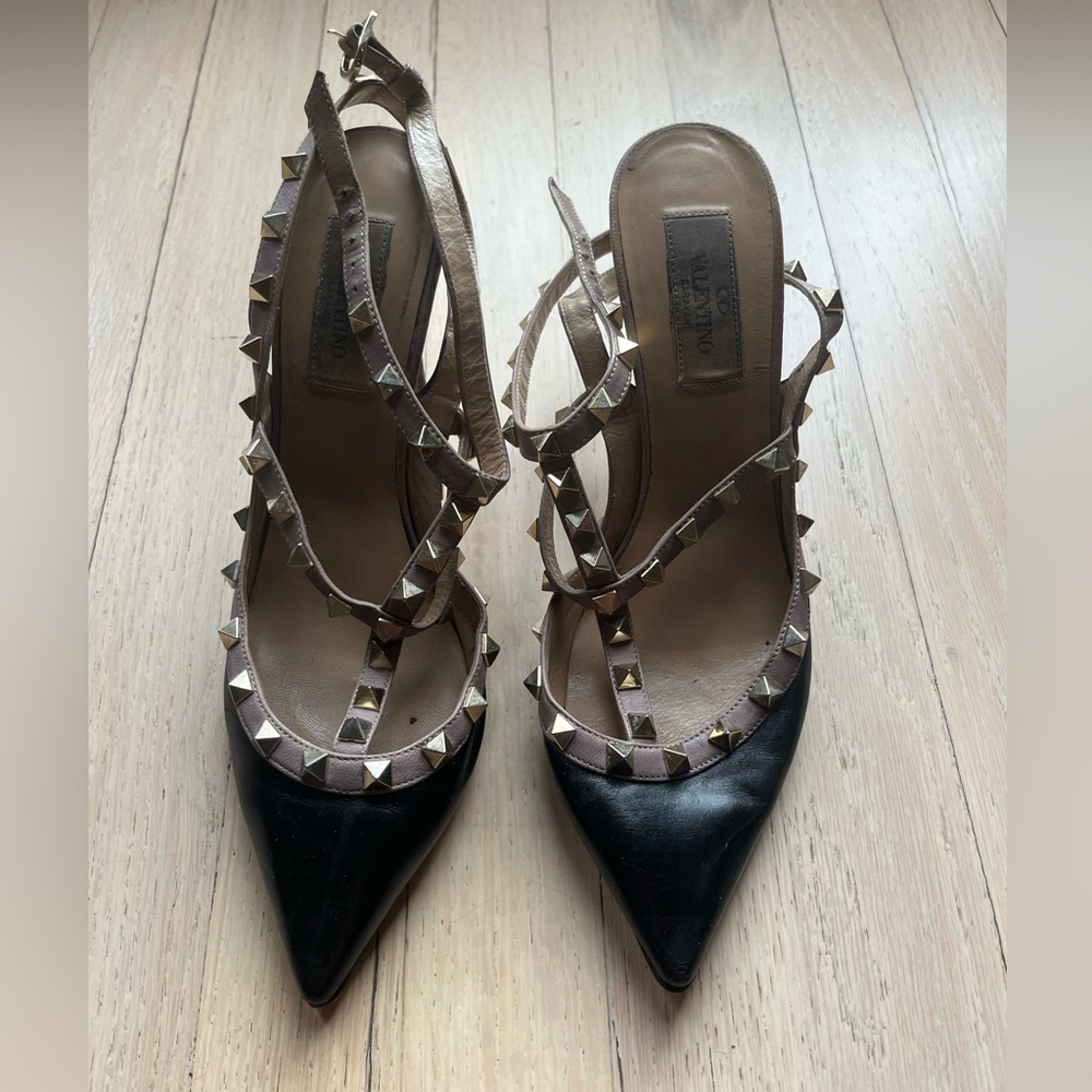 Valentino heels black used 37.5